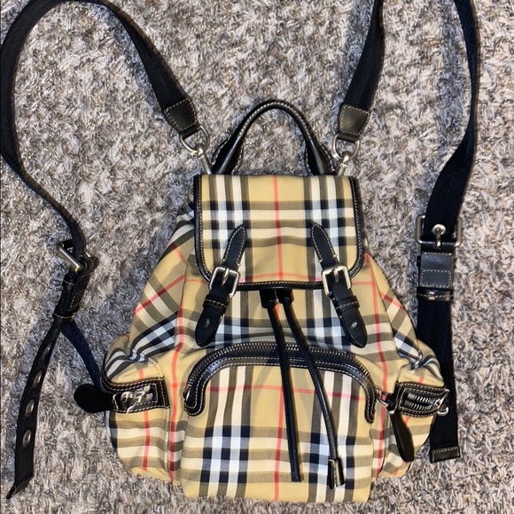 BURBERRY Tan small Rucksack - Picture 2 of 2